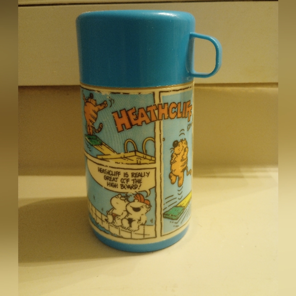 Aladdin Heathcliff The Cat vintage thermos